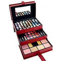 65color case eye shadow 3 de lady make-up set (by tray cameo) kit professional train leather