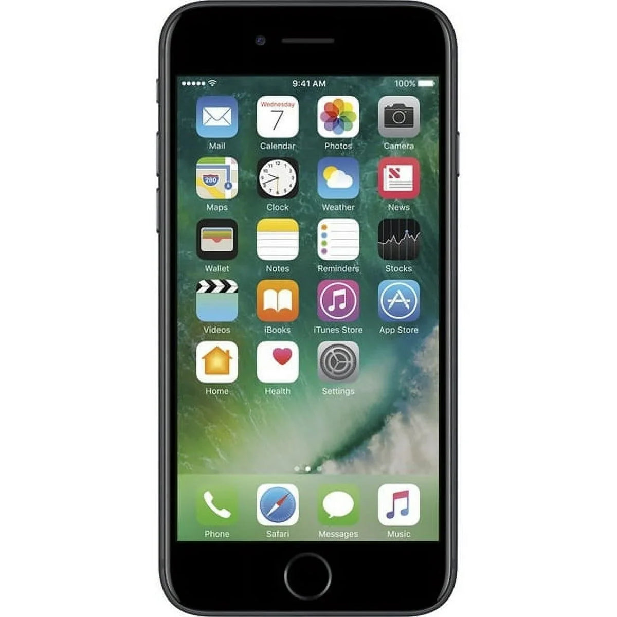 (AT&T) Black 7 Restored (Refurbished) Matte 32GB iPhone