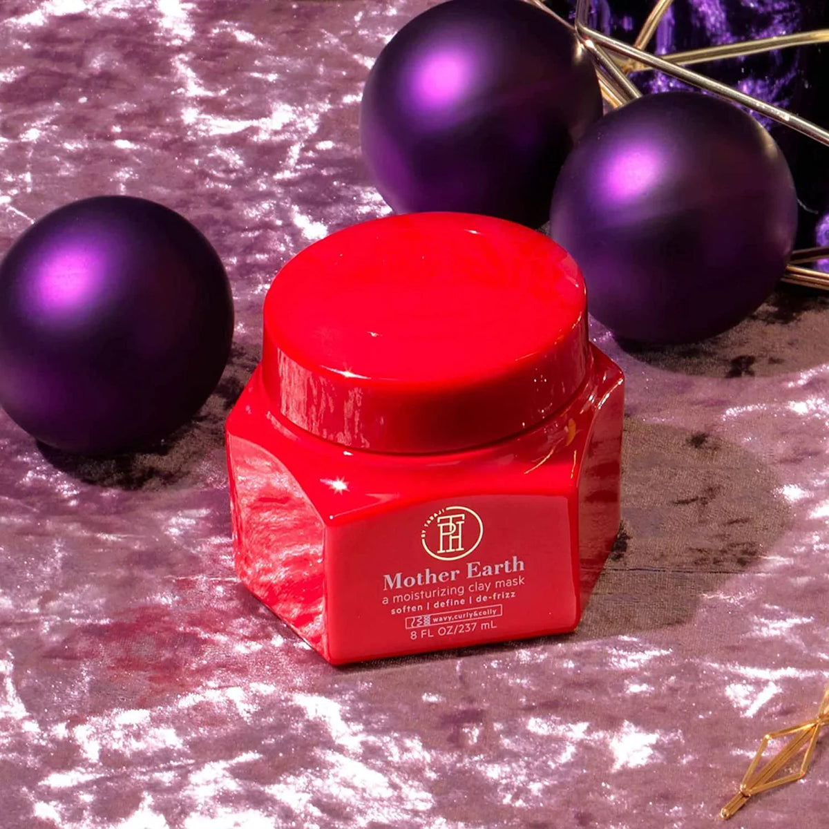 8oz TPH 2 Taraji Mask- by - Mother Earth Pack Defining Clay