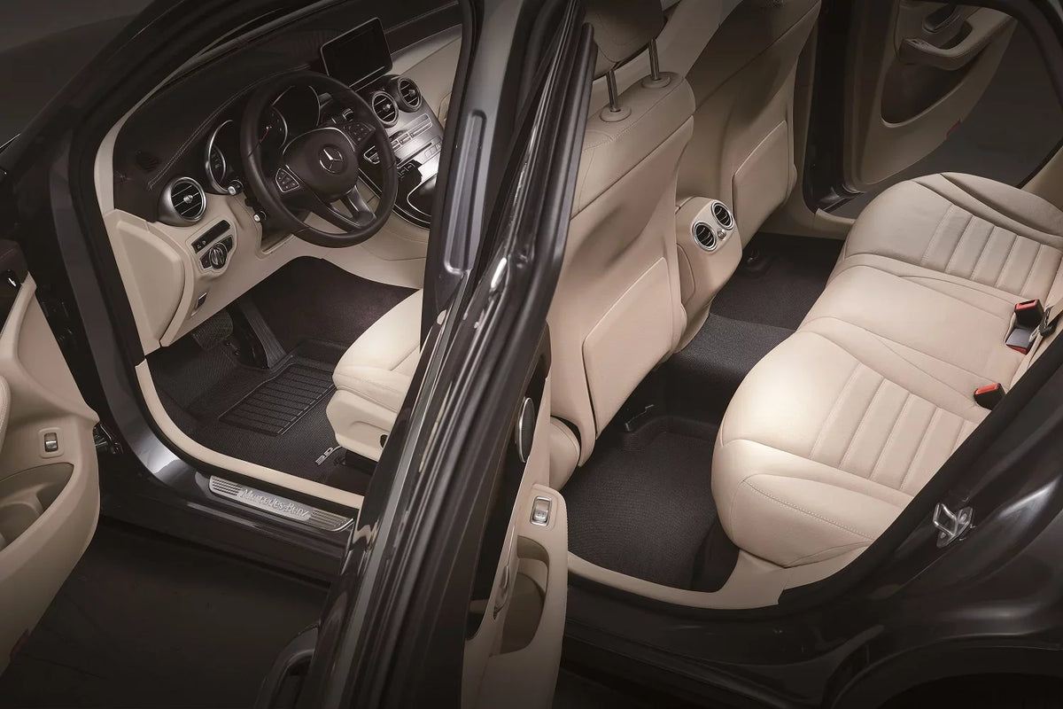 MAXpider compatible 2019-2023 ELECTRIC Floor KONA HYUNDAI Mat 3D (BLACK) KAGU with Full - Set