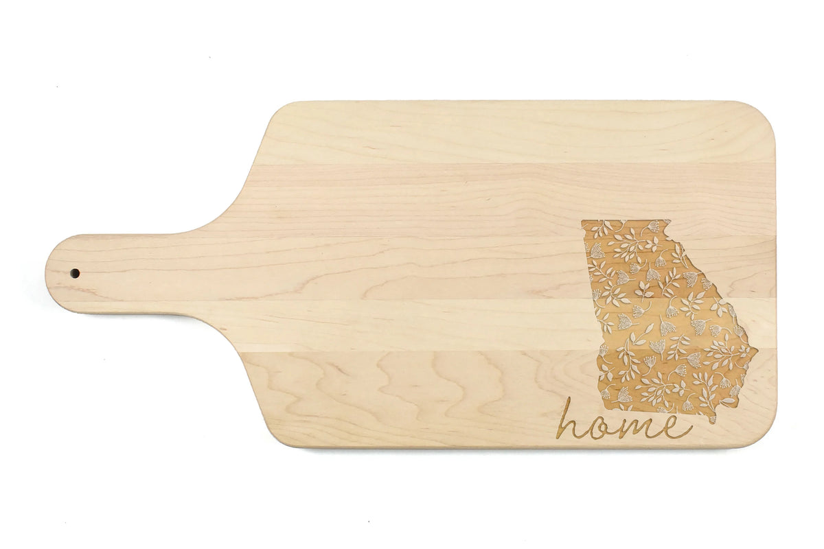 17 Cutting Board Products Maple Floral State Georgia x Home - Creative Paddle 8