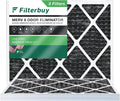 14x18x1 Activated Eliminator (3-Pack) Carbon Pleated MERV 8 AC Air Furnace Filterbuy with HVAC Filters Odor