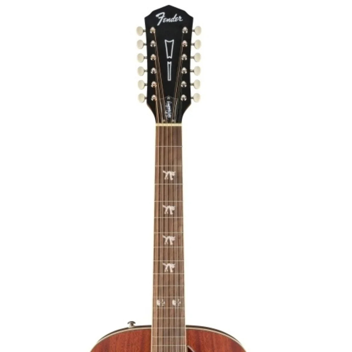 12-String 2-Year Hellcat Fender Guitar, Walnut Fingerboard Acoustic Warranty, Armstrong with Tim Natural, Concert