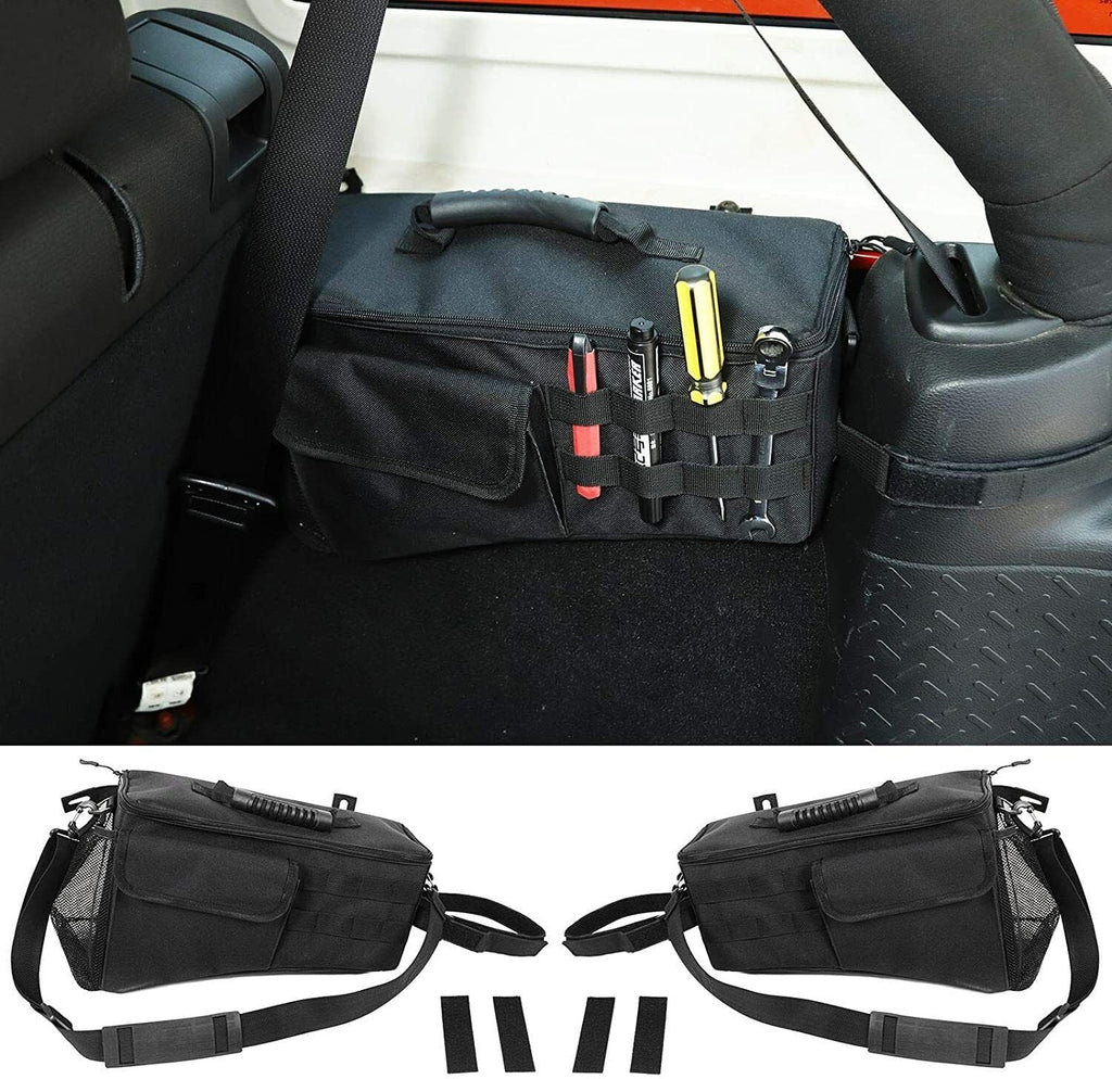 Side Trunk Teledu Bag Rear Black Storage Organizer Pockets