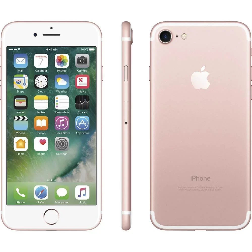 32GB iPhone Used) - Unlocked (Scratch 7 Rose and Dent Gold AT&T