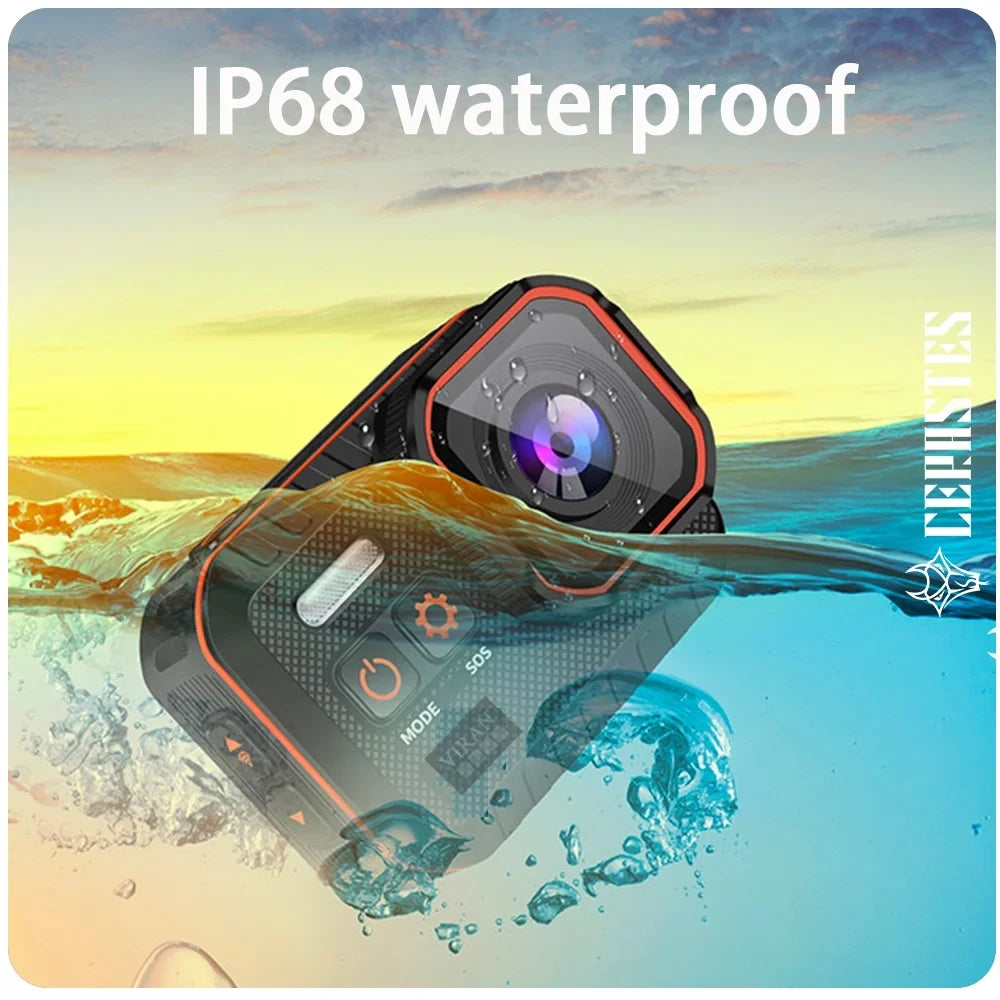 4K60FPS Action Waterproof Action Camera recorder Control With Sports Helmet Sport Camera Camera Screen Cam Remote drive