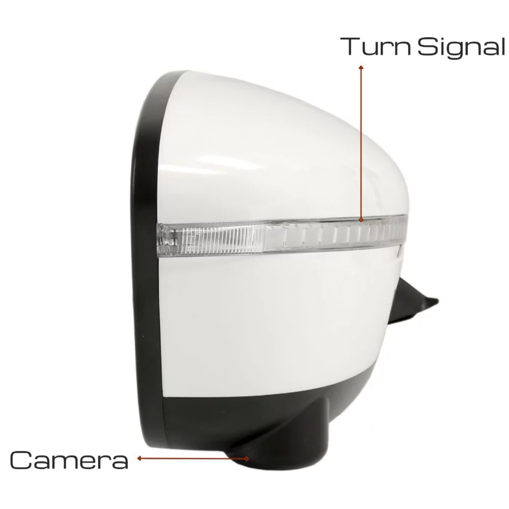 Fold Power select: 2014-2018 For ROGUE NISSAN Mirror Nissan 13Pin Side W/ Blinker S/SL/SV Camera 14-19 Passenger Fits Rogue