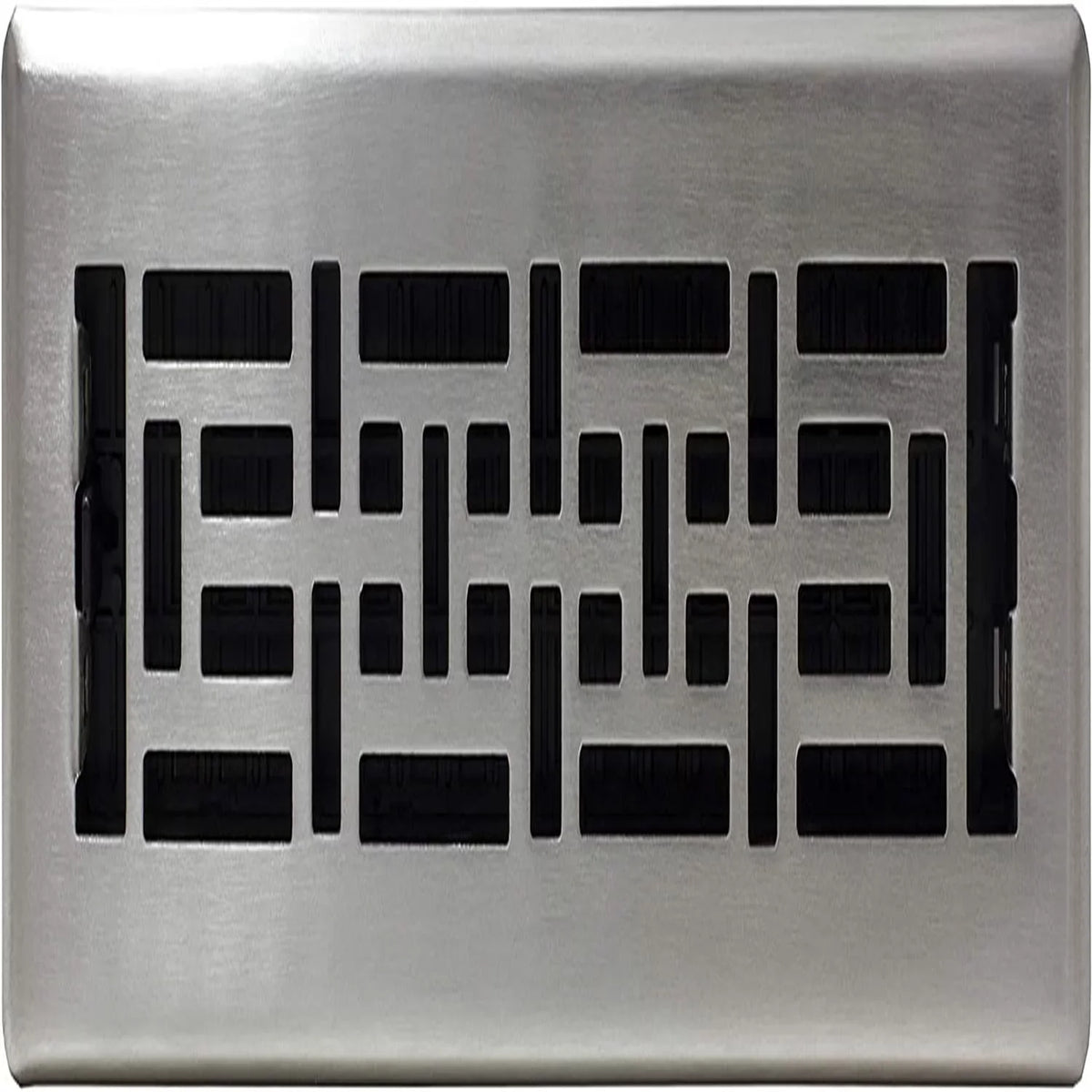 Oriental Nickel Brushed Floor Register,