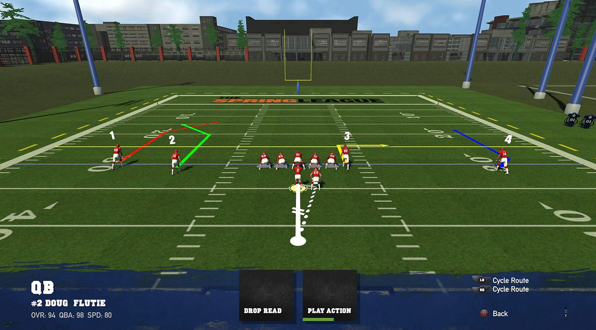 Maximum for 2020 4 Football PlayStation Flutie's Doug