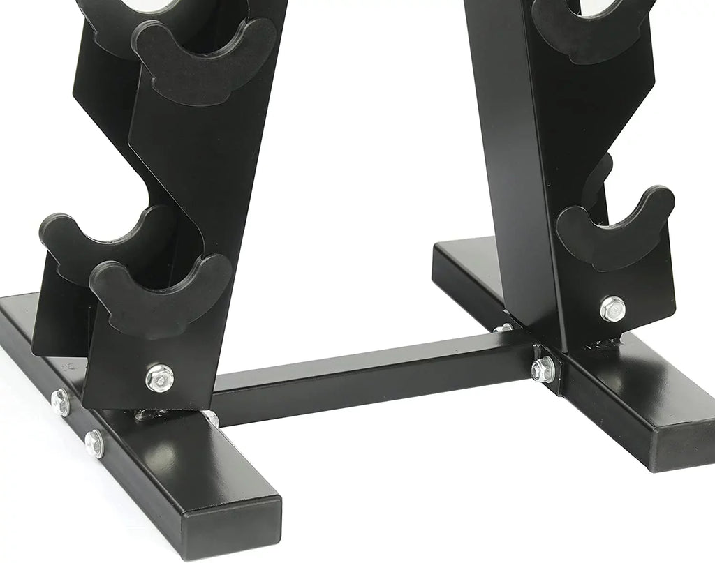 Dumbbells 150 Hex Dumbbell Coated Rack Pound Set with Rubber and