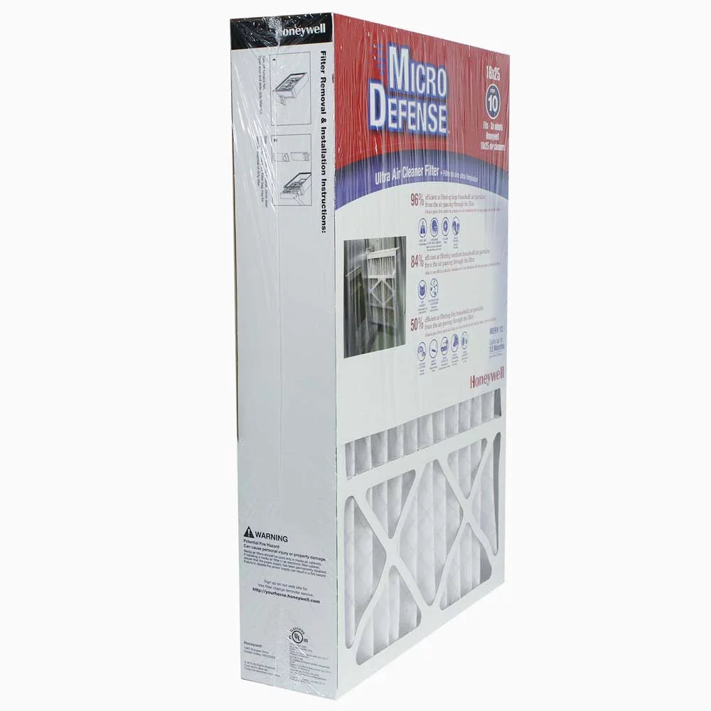 Honeywell Air Filter,MERV 12,16x25x4" Home