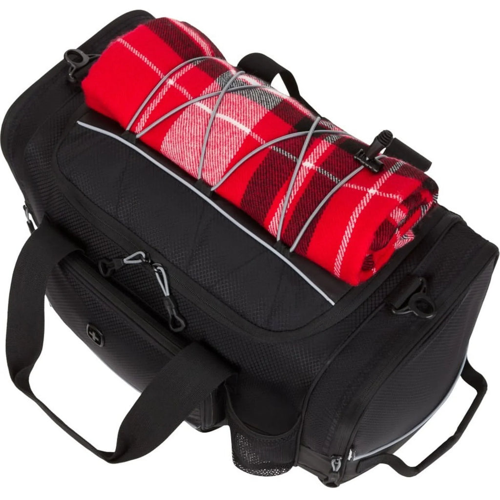 (Duffel) SwissGear Carrying 9000200006 Rugged Black Dobby Essential, Case Travel Apex