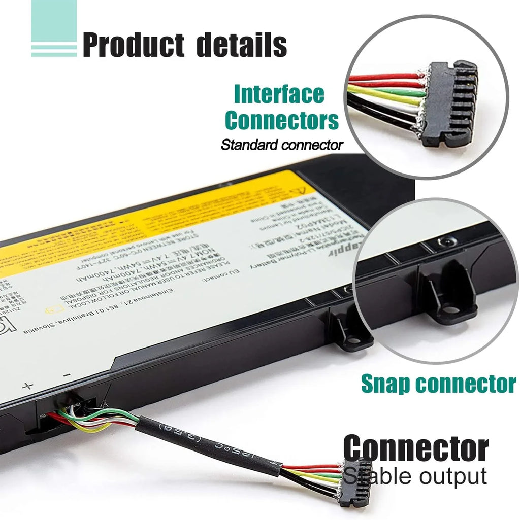 Y50-80 Erazer Replacement Laptop Y70 Y50-70 L13M4P02 y Y50P-70 Y70-70 L13N4P01 Y50P Y50 BOWEIRUI Lenovo for