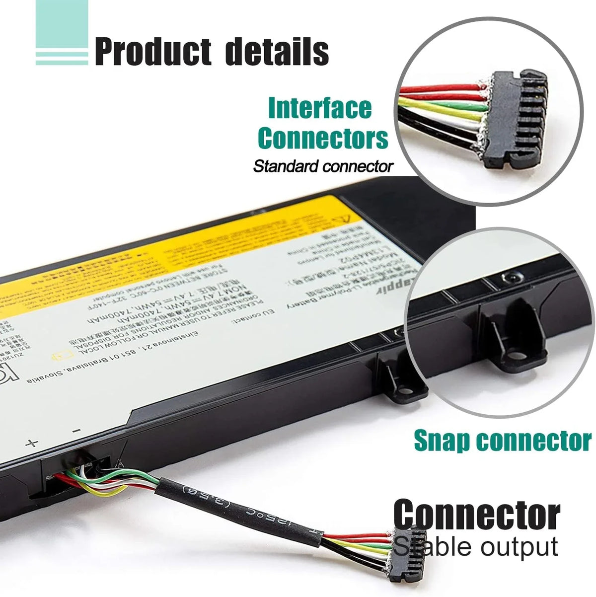 Y50-80 Erazer Replacement Laptop Y70 Y50-70 L13M4P02 y Y50P-70 Y70-70 L13N4P01 Y50P Y50 BOWEIRUI Lenovo for