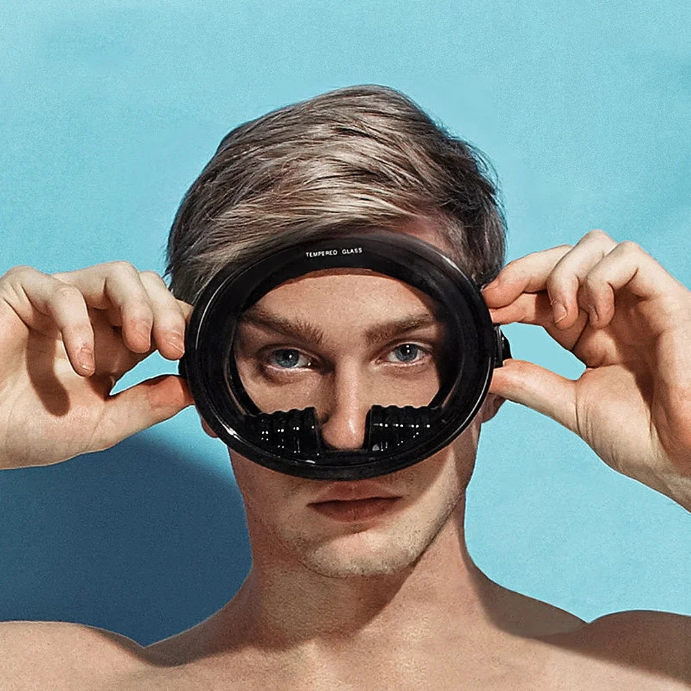 Goggles,Panoramic Wide Snorkel Snorkel Panoramic And Wide View With Set Snorkel WithWithAnd View SnorkelSnorkel Panoramic 180° 180° WAVE View Wide Wide View View Diving 180°