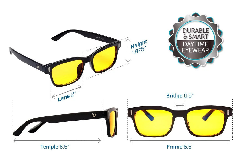 Computer Retro (Unisex) Glasses Screen Yellow Savior