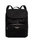 '- New better Women's Black Little Sam Spade York Medium Backpack The Kate Nylon