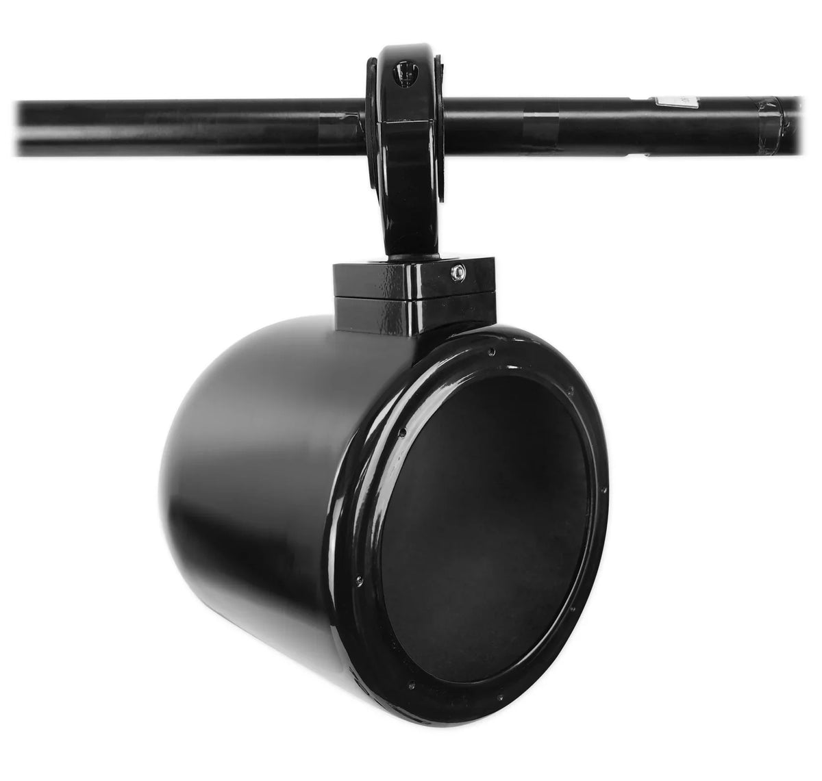 Rockville Speaker Mount 360° Black Swivel 2) Pods Surface Aluminum 5.25" MAC525B
