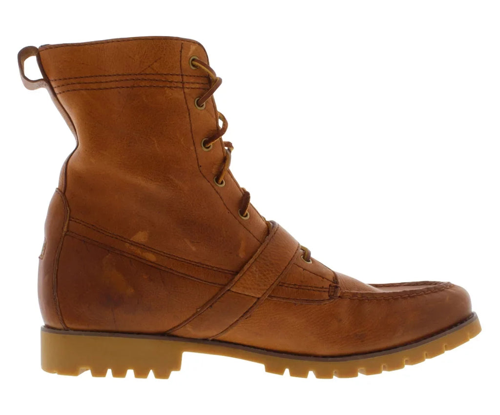 Lace-up 8 Boot Ralph Hiker Mens Tan Polo Ranger Lauren