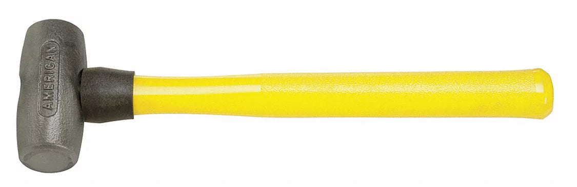 lb.,12 In,Fiberglass AM3ZNFG Hammer,3 Hammer American Sledge