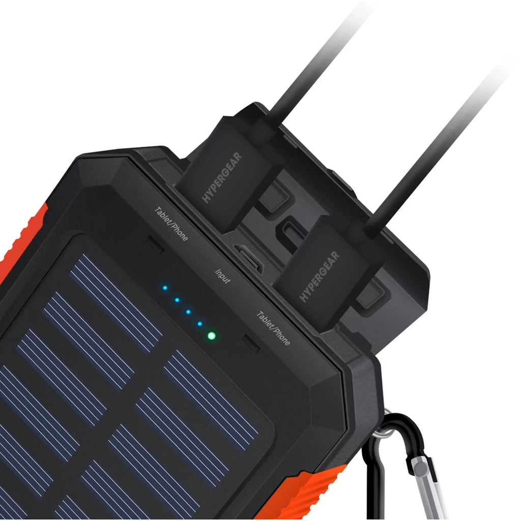 Solar Bank, Black 10000mAh 13681-HYP Power HyperGear