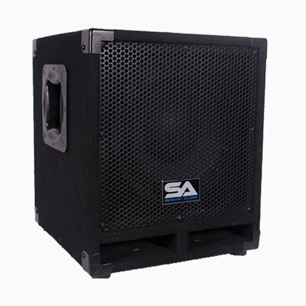 Speaker Seismic Band Really-Mini-Tremor DJ Pro Powered Audio New Audio PA 10" Audio 500W PRO - Cabinet Subwoofer