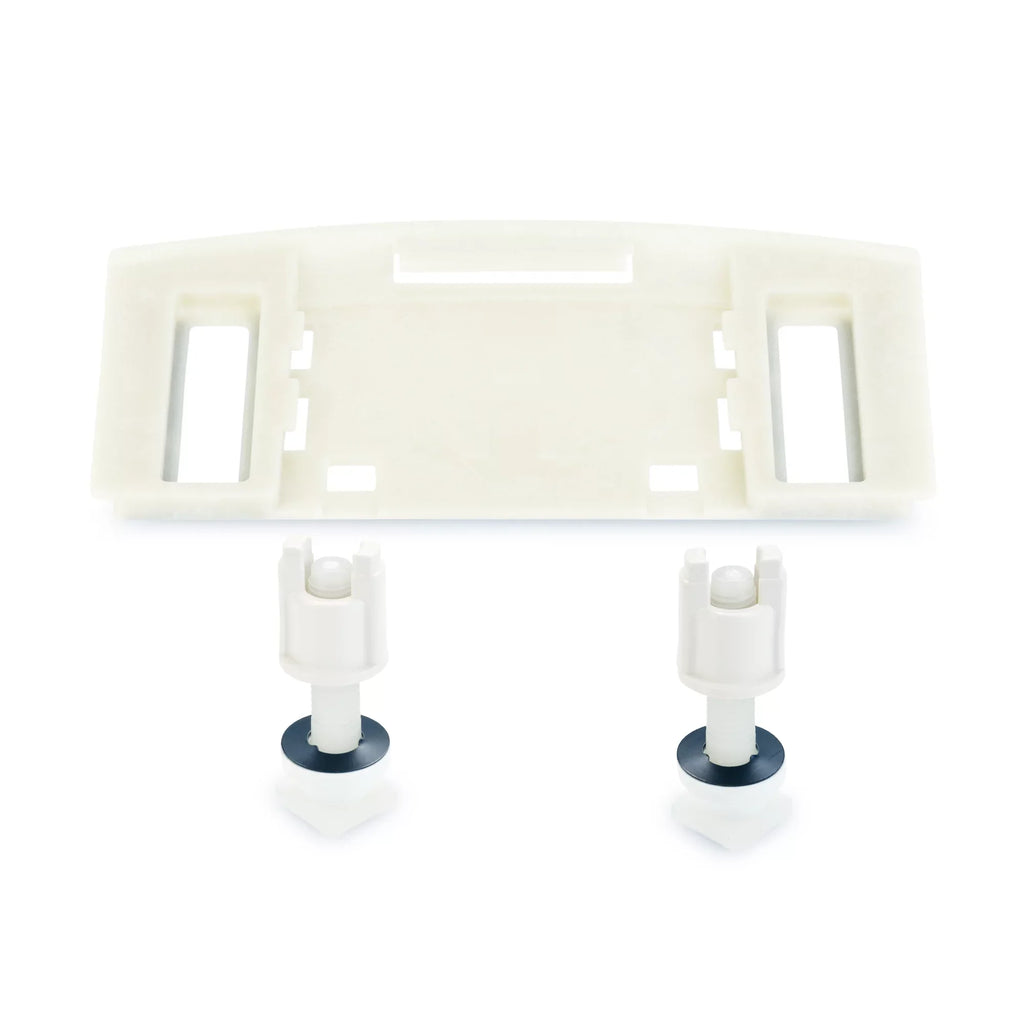 Bidet Seat Stainless White Brondell Dryer Steel SE400 Nozzle, Round Sidearm, Swash and with