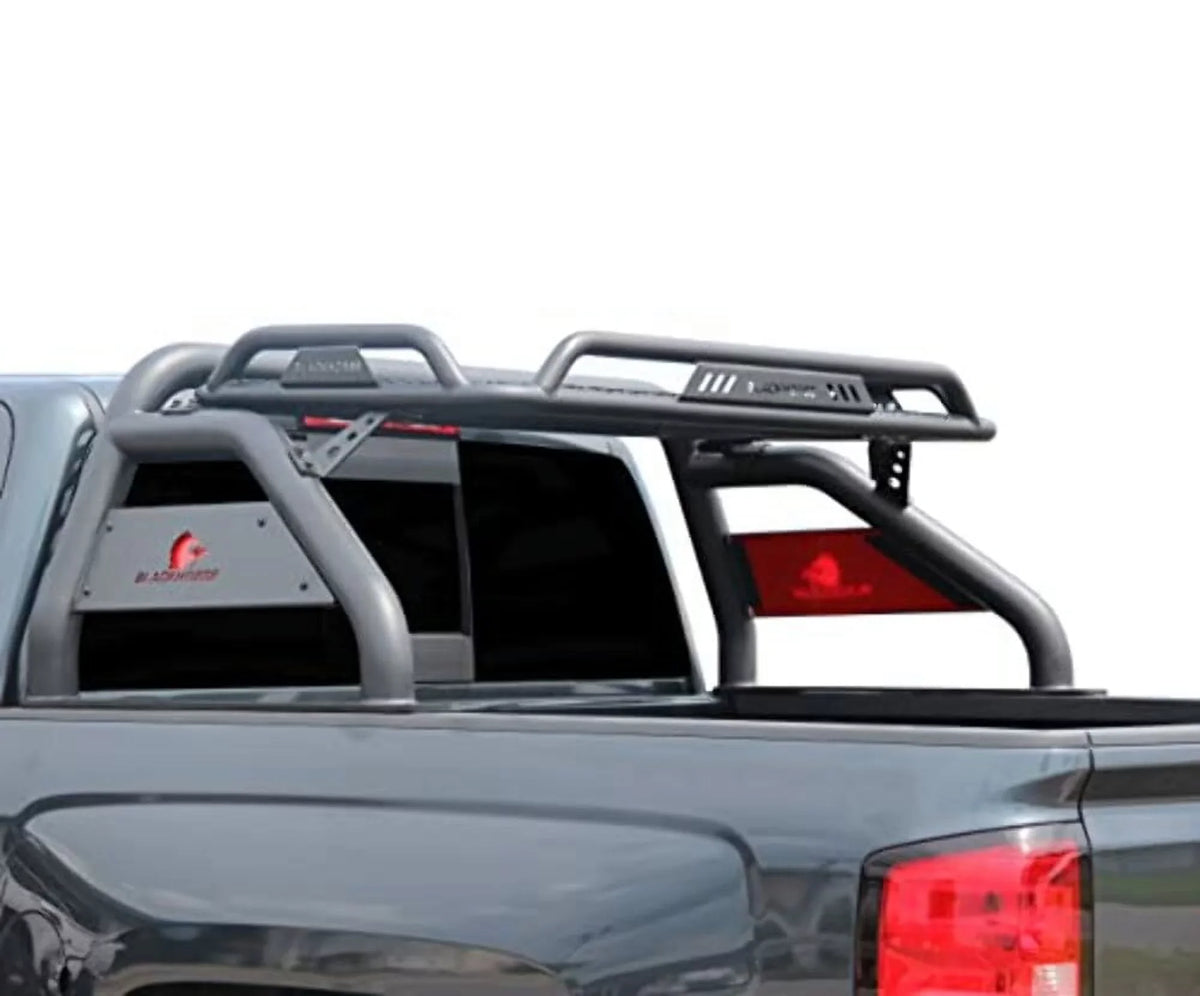 Black Horse Coated Powder Tubular Truck Bed Steel Offroad RB-BA1B Bar
