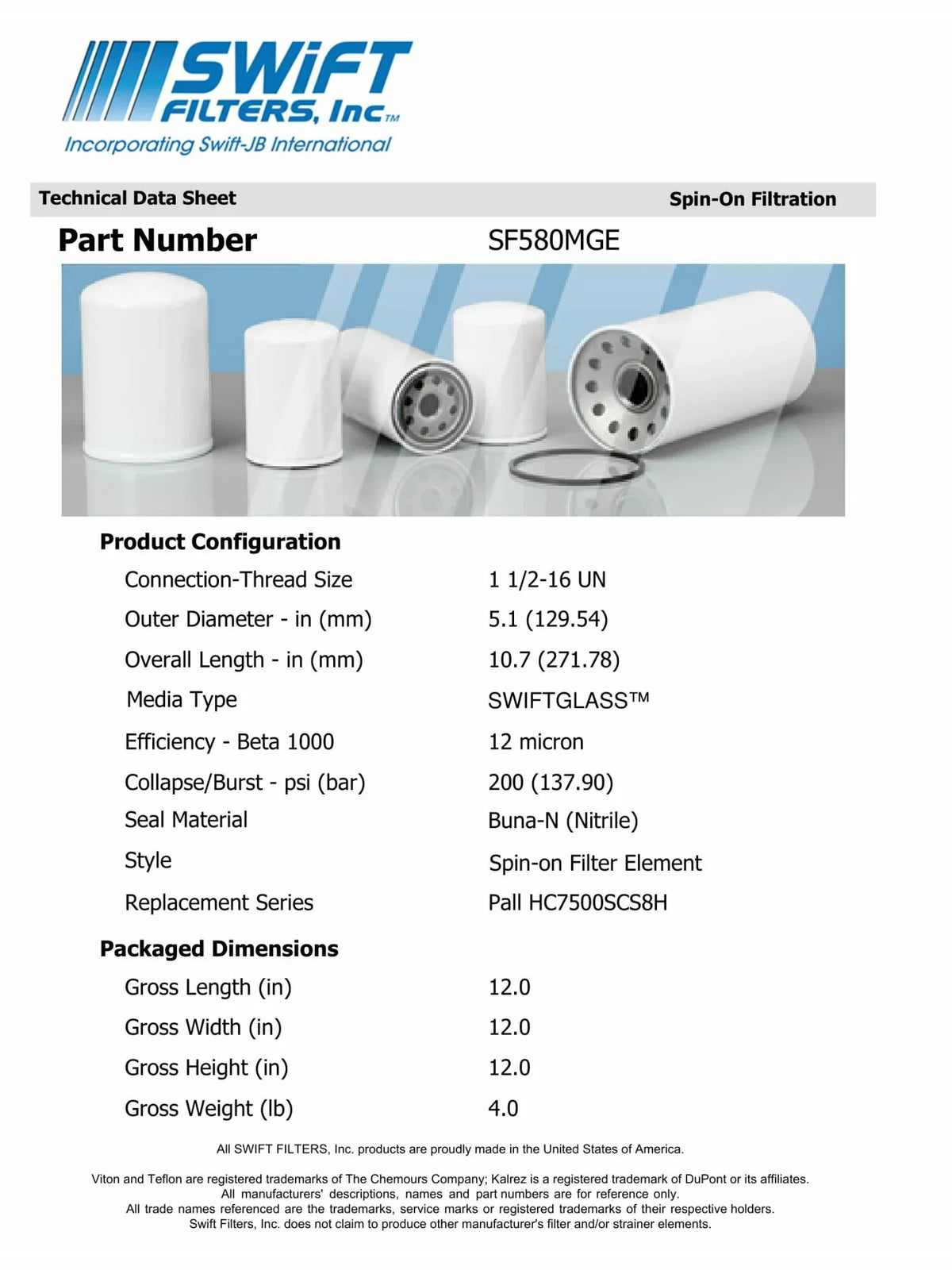 Micron P554105in-On Construction DONALDSON Filter 12 Microglass Direct for Interchange Element