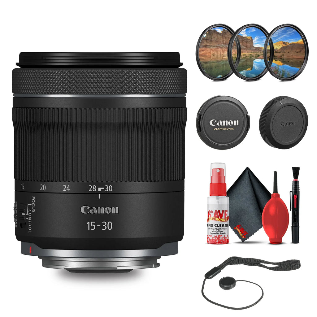 kit Cleaning Canon RF STM IS + 15-30mm Filter + Lens with Kit More f/4.5-6.3