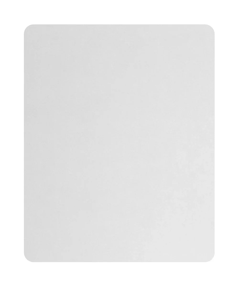 Flush Mount Moderne Lampshade Hardback White Drum Conversion Kit 14"w