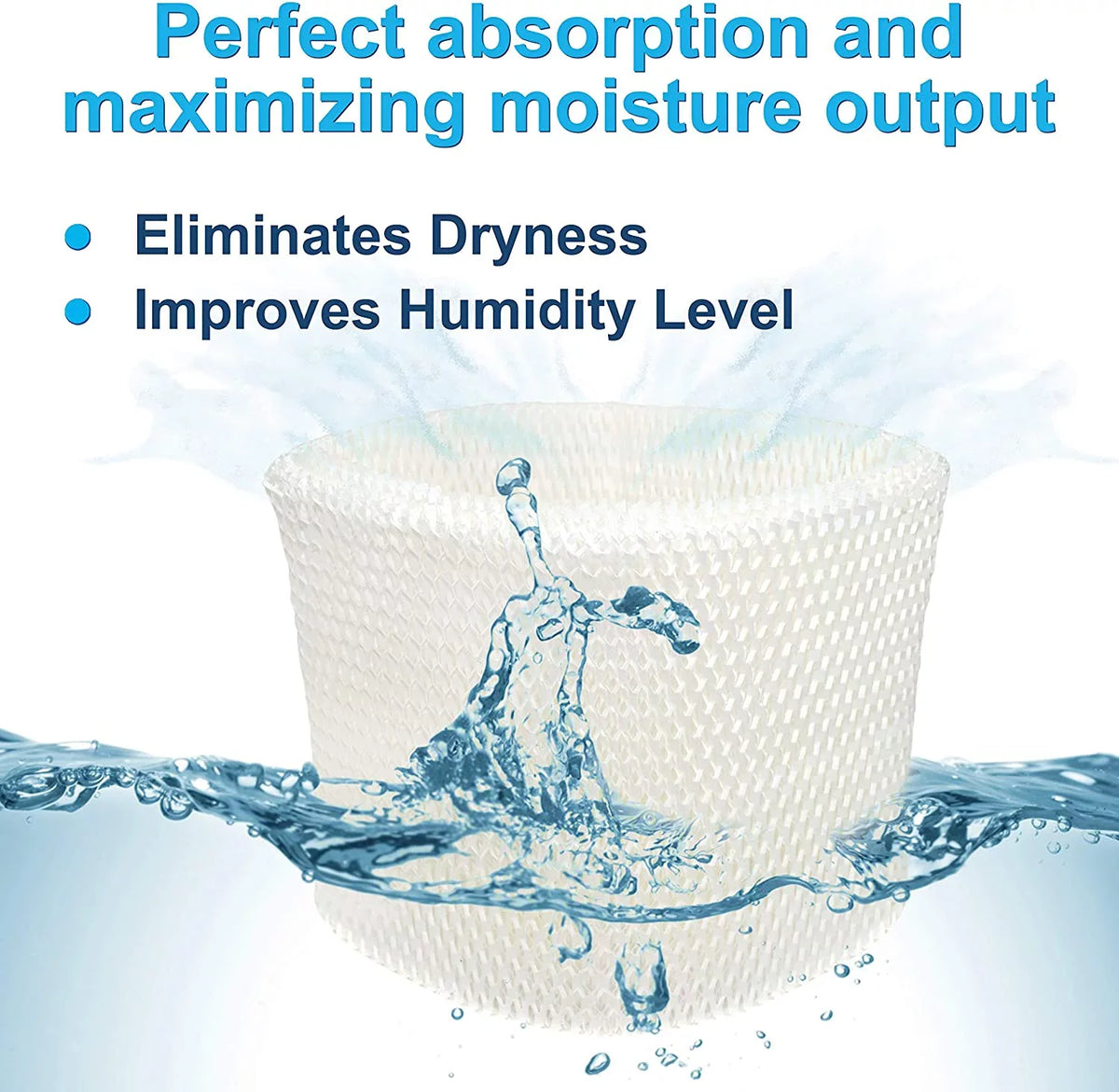 Humidifier for HQRP MA0800 Filter AirCare 3-pack MAF2