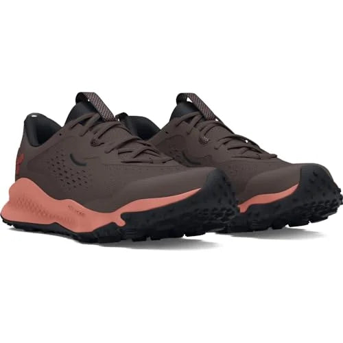 Under Charged Armour 6, US Women's Maven Trail, Clay/Black/Cinna Red, (200) Fresh