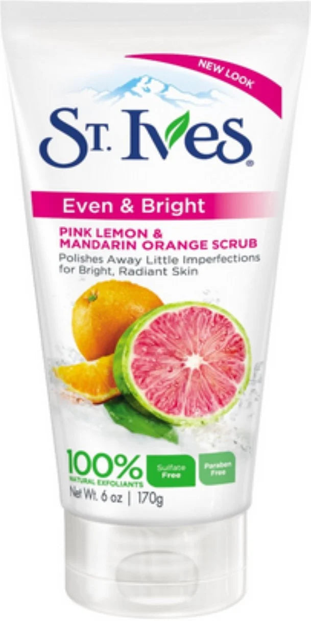 Bright 6 Scrub, oz Mandarin & (Pack St. Lemon & Orange of Pink Even Ives 6)