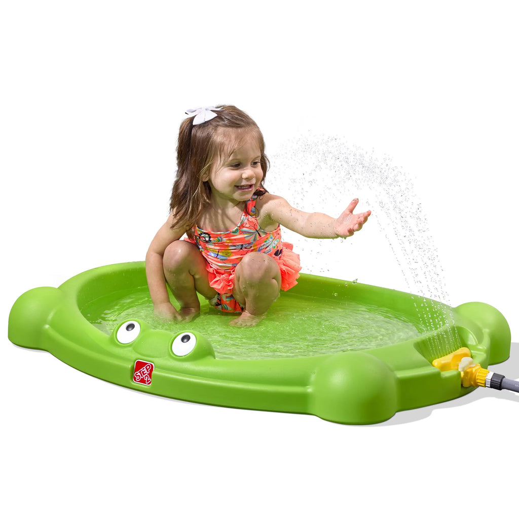for Pad Green Water Splash Step2 Outdoor Waterbug Playset Toddlers Plastic