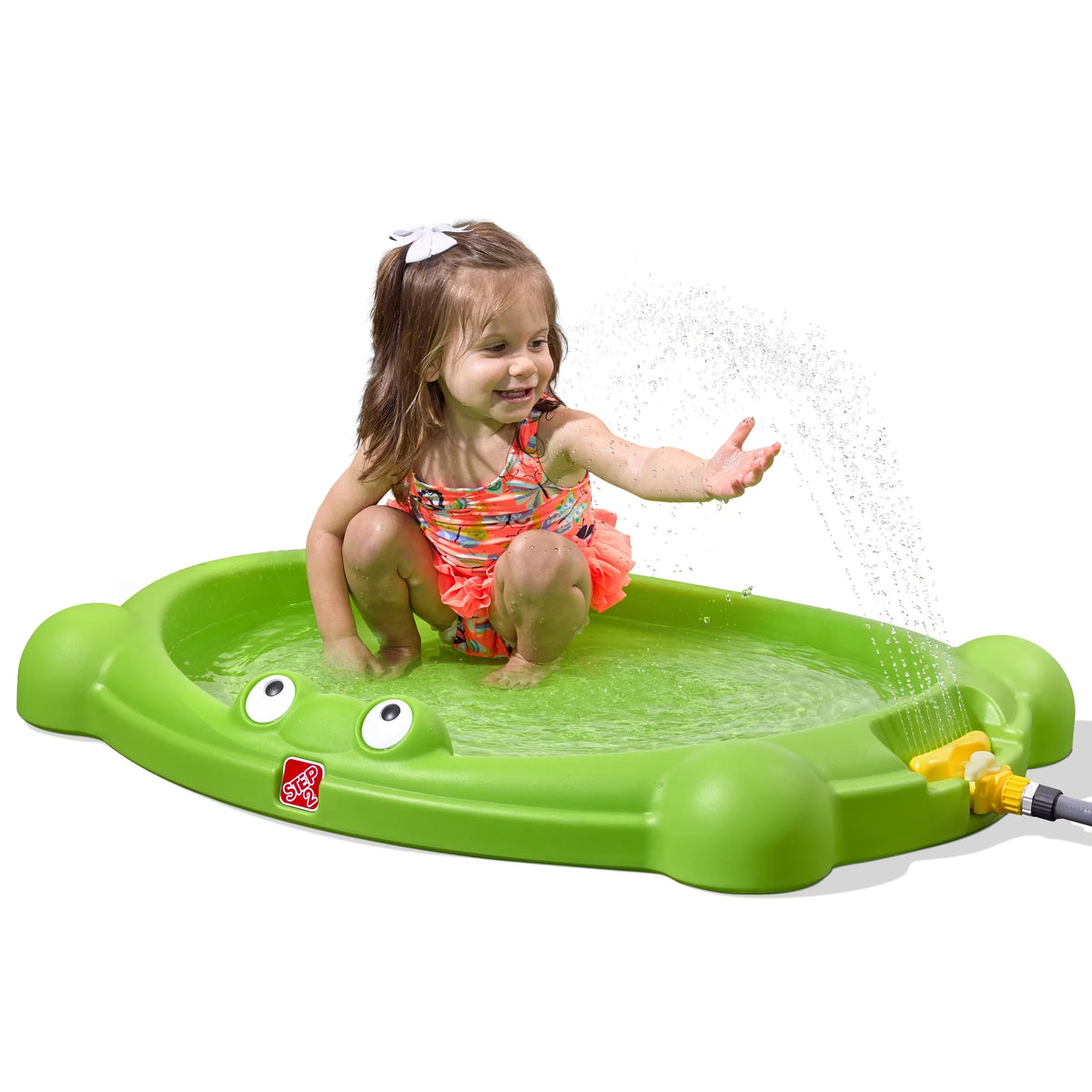 for Pad Green Water Splash Step2 Outdoor Waterbug Playset Toddlers Plastic