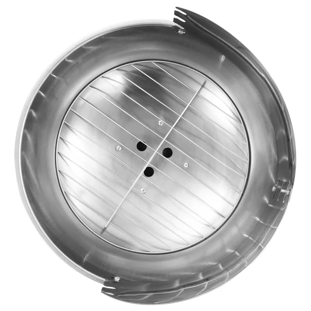 Steel BBQ Buyweek Stainless Charcoal Pedestal Grill