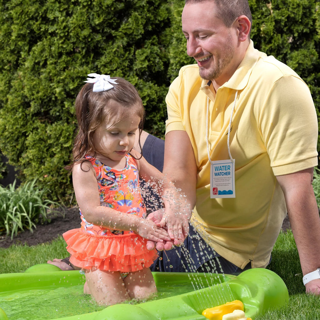 for Pad Green Water Splash Step2 Outdoor Waterbug Playset Toddlers Plastic