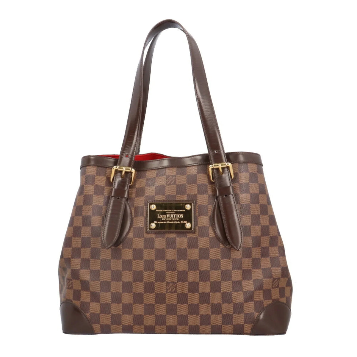 Damier Shoulder Women's BRB03130000004147 Hampstead Pre-Owned MM N51204 Bag (Good) Canvas Brown
