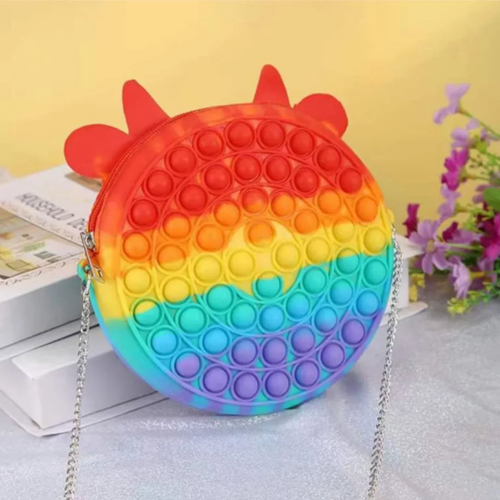 Perfect Teens Rainbow and Popits Gifts Women for Mouse Red Popits Large Matching Handbag, with