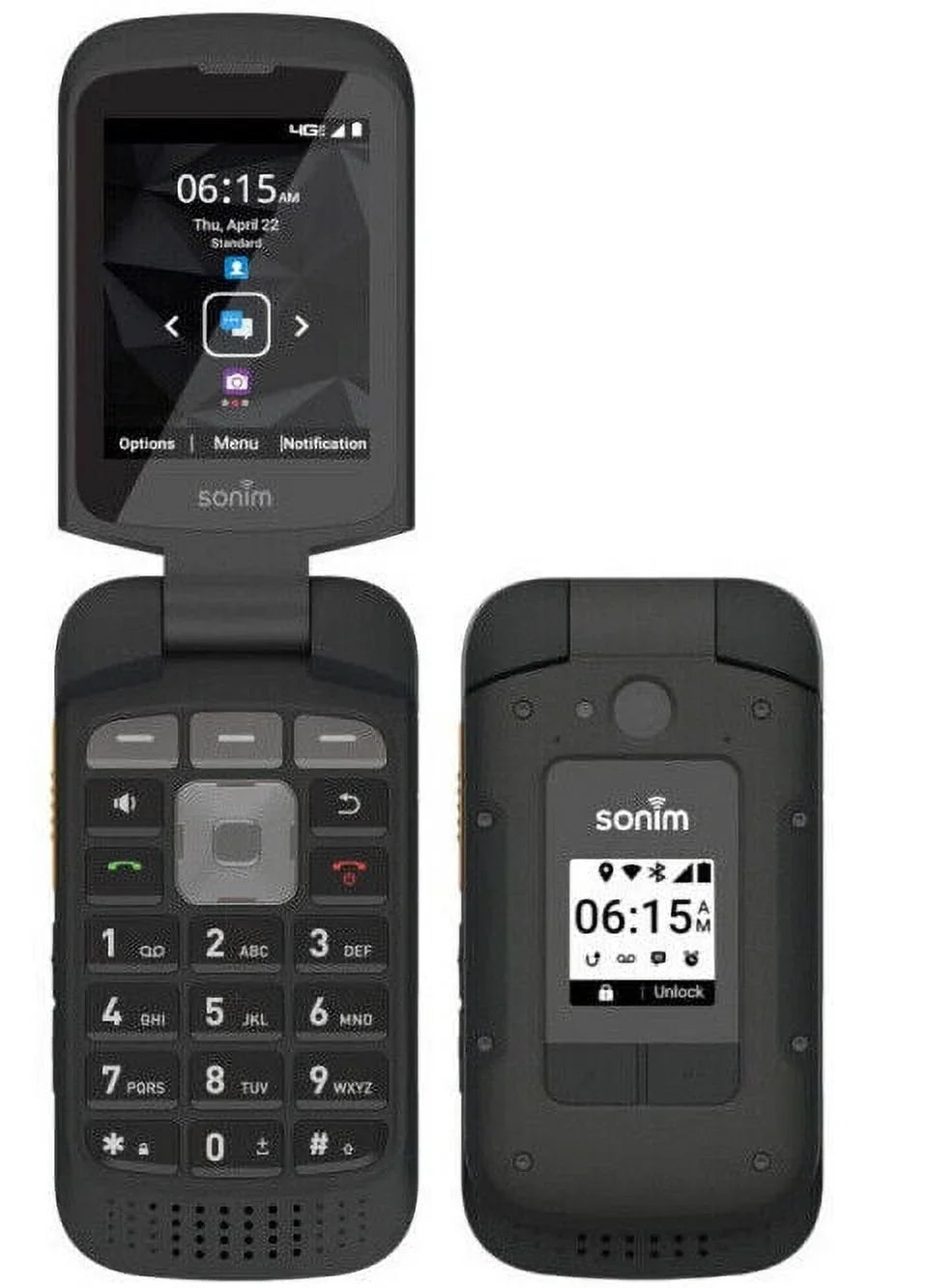 2.8" phone Unlocked Plus SONIM XP3 Flip 16GB Refurbished XP3900