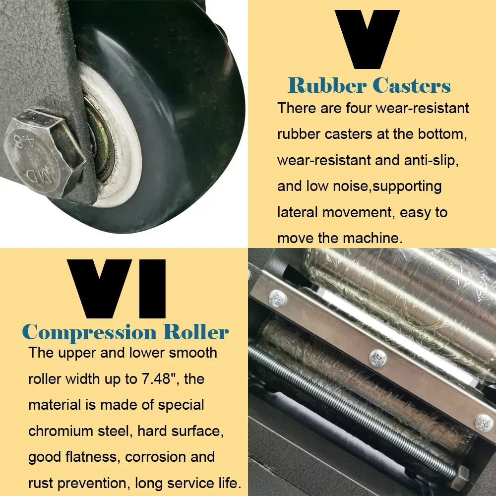 Electric INTSUPERMAI Gold Jewelry Machine Smooth Flake Making Roller Mill for Rolling