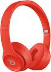 Headphones Restored On-Ear by Wireless - Red Citrus - Dr. Dre MX472LL/A Solo (Refurbished) 3 Beats