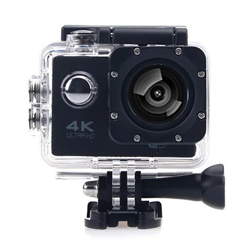 Action 4K Camera Screen Waterproof Video WiFi Camcorders Helmet Underwater Recorder Sports Cam Camera 170D 2.0-inch Recording DV