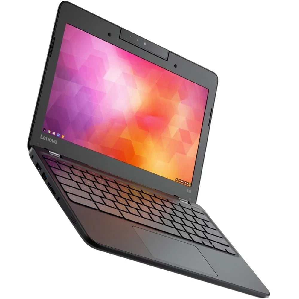 11.6" Touch 16GB Lenovo (Certified 4GB N23 Used) N3060,Black Celeron Chromebook