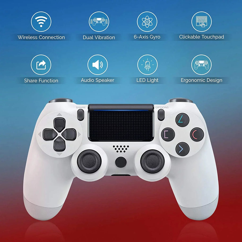 Compatible Slim BlueTooth S21 Plus Wireless with (White) Controller Galaxy Speaker/Gyro/Remote Battery/Built-In PRO GamePad 1,000 Ultra