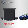 Duty Tesla Wings 2022 Compatible TOUGHPRO Seater with Y 5 with Weather Custom Model All Cargo/Trunk Heavy Accessories Fit