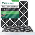 with Odor Pleated Activated Eliminator Furnace Filterbuy MERV Filters AC Carbon Air HVAC 8 12x12x1 (3-Pack)
