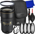 7PC ED NIKKOR Bundle 20052 Nikon AF-S - VR f/2.8E 24-70mm Lens Accessory