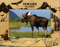 Seward Wood (5 Engraved Picture 7) Frame x Laser Alaska